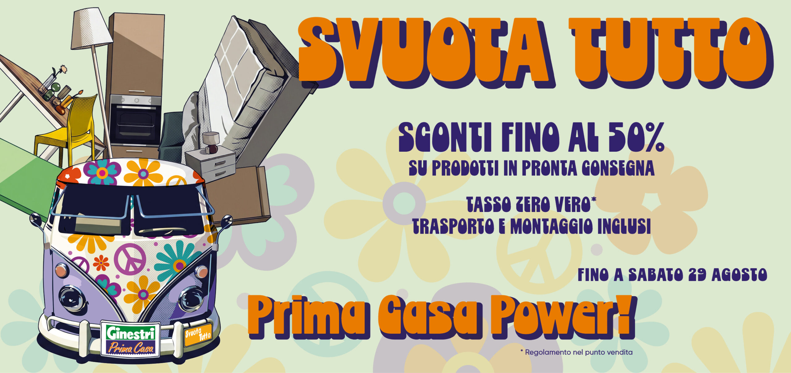 SVUOTA TUTTO Prima Casa Power Sconti fino al 50% in Pronta Consegna